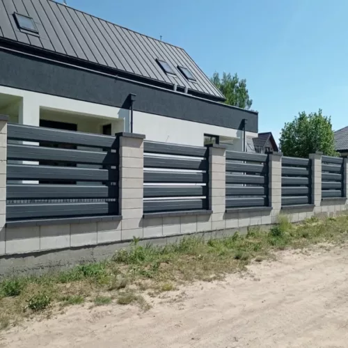 Sztachety metalowe i próbki — Sandwich-panel.pl