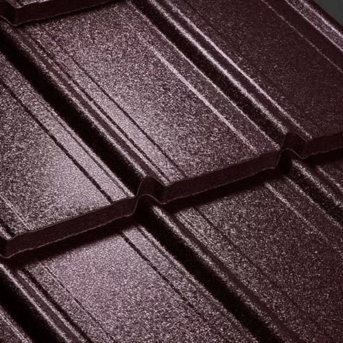 Płaska Blachodachówka Modułowa Brązowy Ceglasty Grafitowy Czerwony Wiśniowy | claro modular