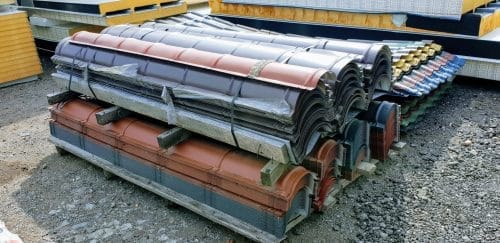 kalenice do blachodachówki i dachówki stalowej 2 gatunek | gąsiory -