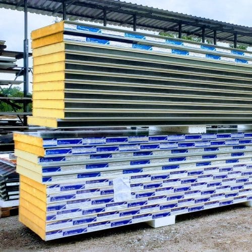 PIR - Sandwich Panel poliuretan outlet 2 gatunek | płyty warstwowe