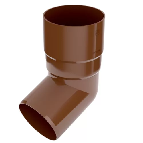 90 mm PVC grafit brąz czerwień czarny srebrny ceglasty miedziany zielony biały | kolano bryza