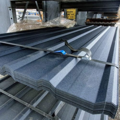 T18 powlekana poliester kolor grafit | blachy trapezowe