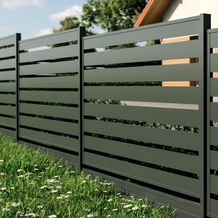 Palisadowe Ocynkowane 120x200 Grafit Czarny Brąz RAL 7016 9005 8017 | ogrodzenie panelowe
