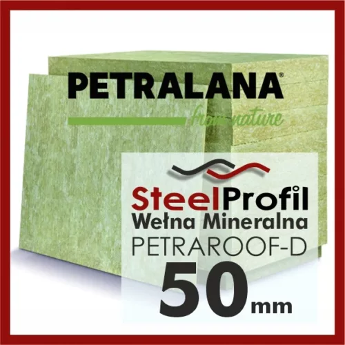 50 mm Petralana PETRAROOF-D 5cm | wełna mineralna