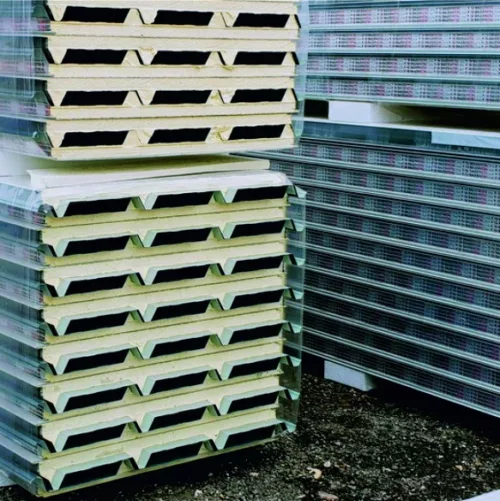 OUTLET Dachowe 40mm Poliuretan Obornickie Dwuwarstwowe 2gat | płyty warstwowe