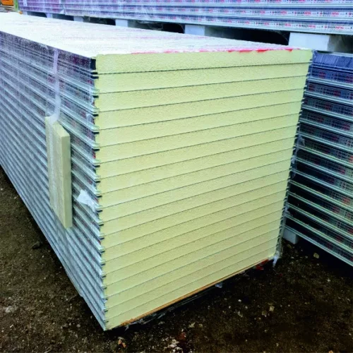60 mm poliuretan PIR 6 cm ścienne standard 1 gatunek | płyty warstwowe